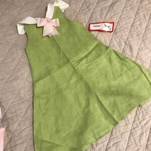 🐻 Jack & Teddy Linen Dress